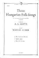 Three Hungarian Folk-songs unison/ss
