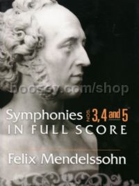 Symphonies 3-5 Full Score