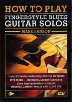 How To Play Fingerstyle Blues Guitar Solos DVD