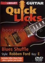 Guitar Quick Licks - Blues Shuffle DVD