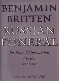 Russian Funeral for 11 Part Brass Ensemble Set of Parts