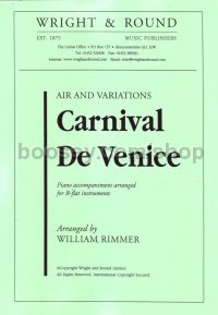 Carnival Of Venice Cornet Solo