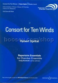 Consort for Ten Winds (Chamber Score & parts)