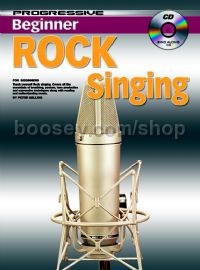 Progressive Beginner Rock Singing gelling (Book & CD)