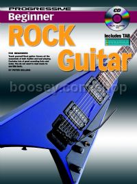 Progressive Beginner Rock Guitar (Book & CD)