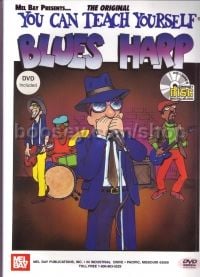 You Can Teach Yourself Blues Harp (Book & CD/DVD)