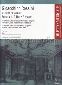 Sonata II in A major (score)