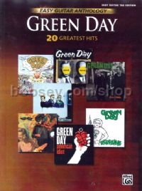 Green Day 20 Greatest Hits Easy Guitar Anthology