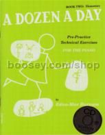 Dozen A Day Book 2 Elementary (Book & CD)