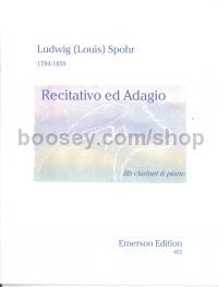 Recitativo ed Adagio for clarinet & piano