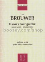 Oeuvres pour guitare