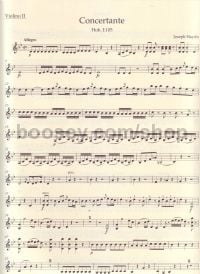 Concertante, Hob.I:105 (Violin II Part)