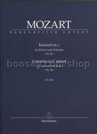 Piano Concerto No.24 in C minor K491 (Urtext)