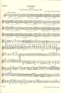 Concerto for Violin & Orchestra E Minor, Op.64 (Violin I Part)