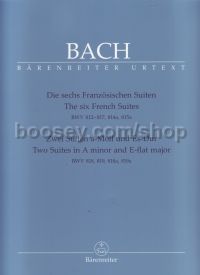 6 French Suites, BWV 812-817; 814a 815a