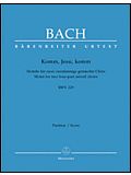 Motet No.5 "Komm Jesu Komm", BWV 229 (Chorale Score)