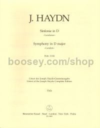 Symphony in D Major, Hob.I:104 (Viola Part)