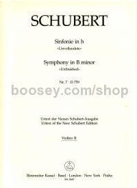 Symphony No.7 in B minor (D.759) (Unfinished) - 2nd violin part