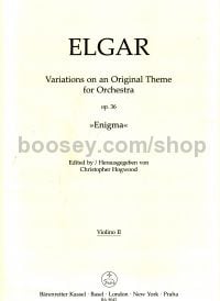 Enigma Variations, Op.36 (Violin II Part)