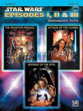Star Wars Episodes I - III clarinet (Book & CD)