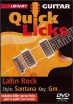 Quick Licks Carlos Santana Lick Library DVD