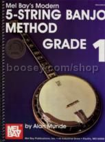 Modern 5 String Banjo Method 1 Bk/2 CDs