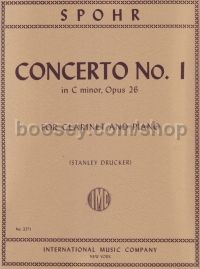 Concerto No.1 Op. 26 Cmin (clarinet & piano)