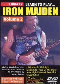 Iron Maiden Learn To Play vol.2 Lick Library DVD