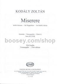 Miserere (1st Edition) SSAATTBB