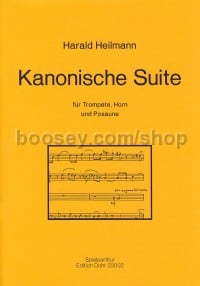 Canonic Suite - trumpet, horn & trombone (performance score)