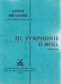 Symphony No.3 (1889 Version)