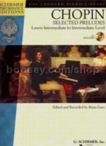 Preludes (selected) (Book & CD) piano