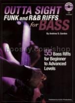 Outta Sight Funk & R&b Riffs For Bass Bk/CD