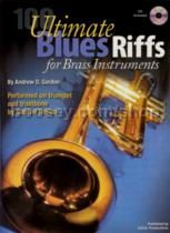 100 Ultimate Blues Riffs Brass Instruments Bk/CD