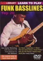 Learn To Play Funk Basslines Top 20 Lick Library DVD