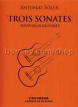 Sonatas (3) guitar duo