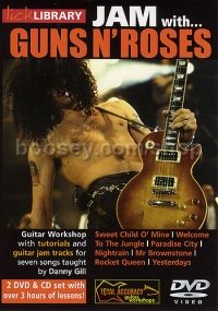 Guns & Roses Jam With Lick Library DVDs/CD