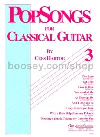 Popsongs For Classical Guitar vol.3 