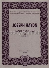 Symphonies vol.11 (93-98) "london" Pt1 (Study Score)