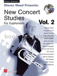 New Concert Studies 2 - Euphonium (BC) (+ CD)