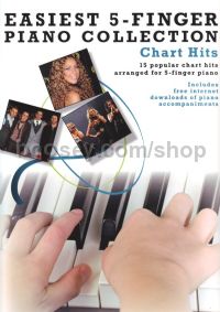 Easiest 5 Finger Piano Collection Chart Hits