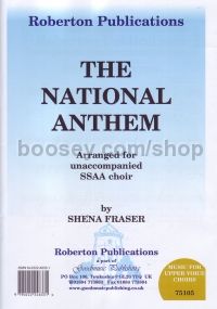 English National Anthem SSAA