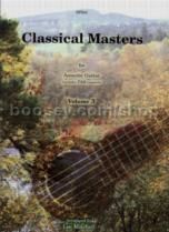 Classical Masters vol.3 acoustic guitar tab