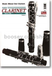 MMOCD3211 Easy Clarinet Solos vol.I - Student Leve (Music Minus One with CD Play-along)