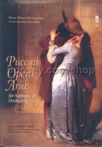MMOCDg4079 Puccini Arias For Soprano And Orchestra (Music Minus One with CD Play-along)