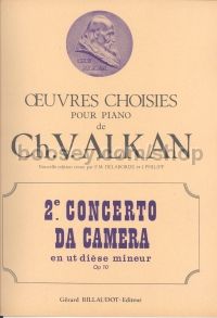 Concerto Da Camera Op. 10/2 Piano Solo