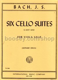 Cello Suites Arr Viola