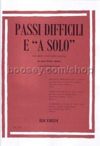 Passi Difficili, Vol.I (Oboe)