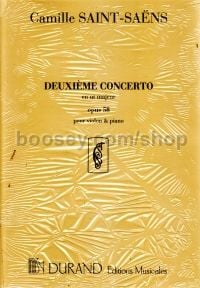 Violin Concerto No. 2 in C major, op. 58 - violin & piano reduction