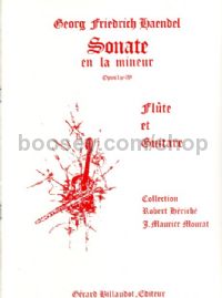Sonata Op. 1No4 Amin flute & guitar